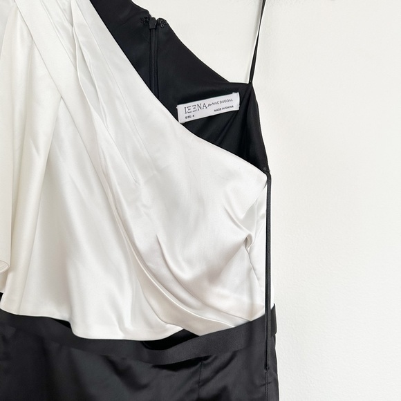 Mac Duggal Two Toned One Shoulder Satin Gown Size 4 NWT - Picture 7 of 7